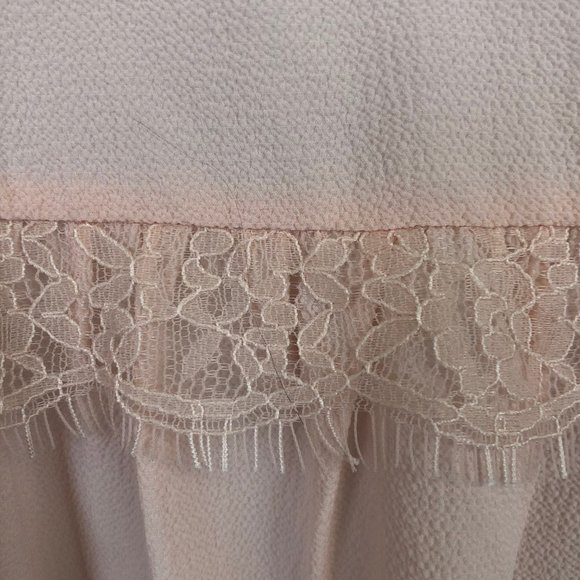 Mossimo Creamy Peach Top - Size Large - Picture 5 of 7